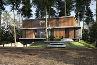make architectural renderings and exterior designs