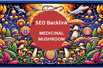 publish SEO guest post on a medicinal mushroom blog
