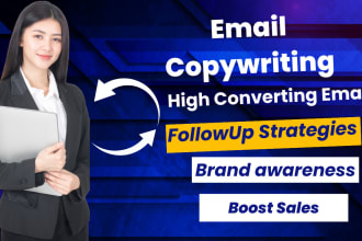 copy write your email, sales, web content, ads or newsletter for email marketing