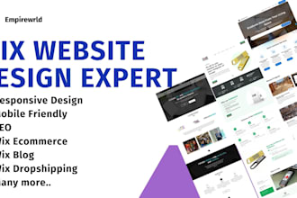 wix ecommerce website, wix website design and redesign, wix studio seo