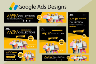 design amazing google banner ads for adwords display ads