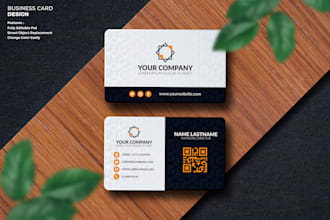 do creative, modern, minimalist business card design