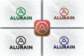design modern mobile app icon or logo with splash screen