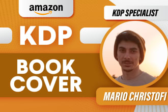 create or revamp your book cover for KDP low content books