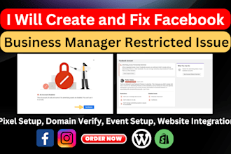 create fresh facebook business manager and ads account