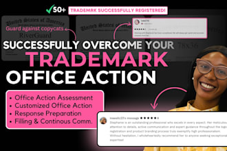 fix trademark office actions and reinstate your application