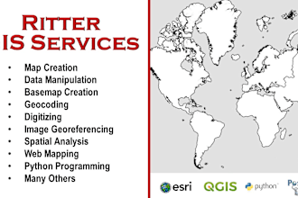 perform client and web gis related tasks such as mapping and spatial analysis