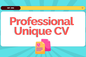 create a CV that makes you stand out from the rest
