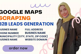 do google map scraping internet research for lead generation