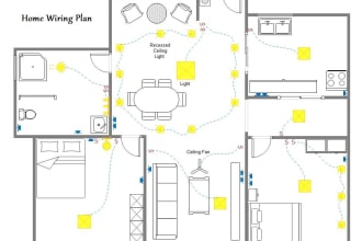 draw  electrical drawings, plumbing and mep drawings