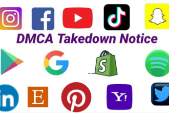 remove copyright, leaked content google,reddit,telegram,ig,fb,easty under dmca