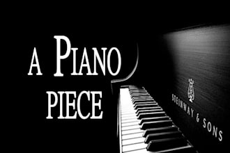 be your pianist, record a professional piano for your song