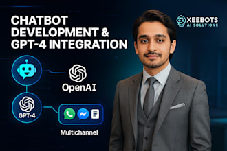 custom gpt 4 chatbot with API integration for automation and support