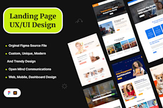 landing page design for your business