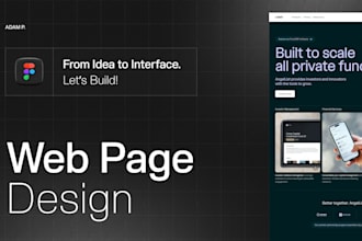 do awesome UX UI design for your website design