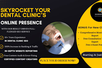 do complete SEO of your dental clinic website