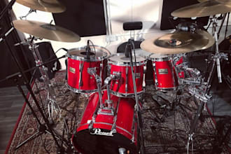 be your rock session drummer