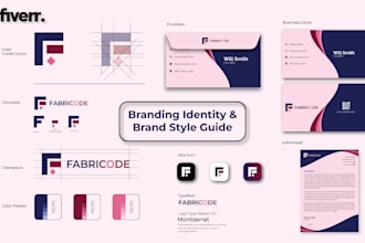 create a brand identity with a style guide