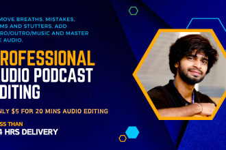 edit and improve your audio podcast