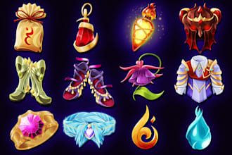 create items, weapons, props for your game in my style