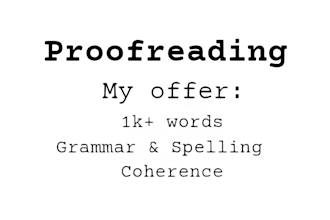 quickly proofread any document