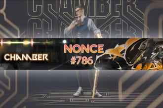 design professional youtube banner for you