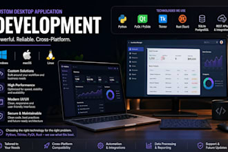 develop desktop application for mac,linux and windows