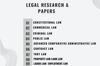 do constitutional law, criminal law, public law tasks