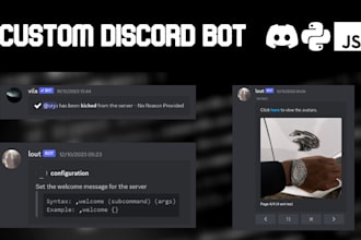 develop a custom discord bot