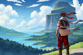 write your epic and dark fantasy rpg video game
