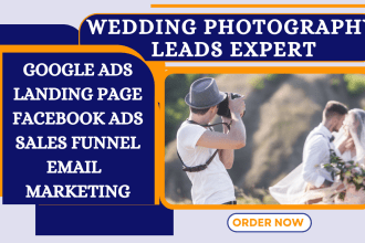 generate wedding photography leads wedding videography leads event coordinator