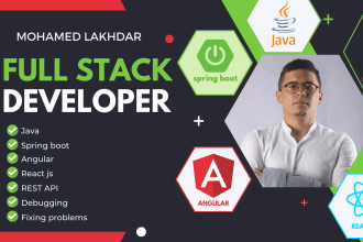 develop faster and secure web applications using spring boot and angular