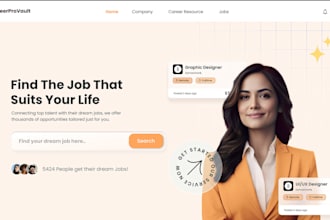 design recruitment website, job board website, staffing agency, indeed website