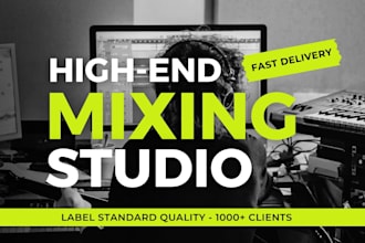 mix mastering any type of song professionally