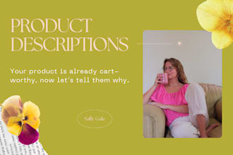 write magnetic product descriptions