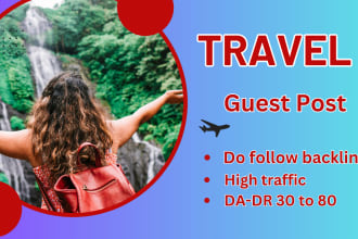 do travel guest post with do follow backlink