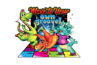 design fantastically unique dancing logo