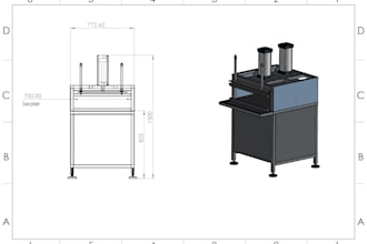 create 2d engineering , mechanical , technical drawings only 1 dollar