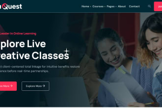 design, redesign, clone, revamp, fix, or edit lms wordpress website