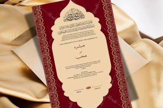 design an elegant nikah nama for you