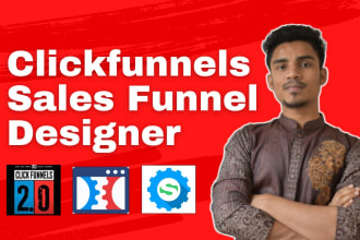 design and redesign clickfunnels and systeme io sales funnel