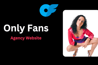 build onlyfans agency and modeling website in webflow