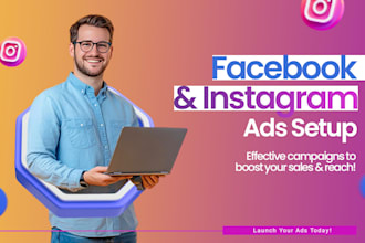 set up facebook ads campaign, advertising, instagram ads