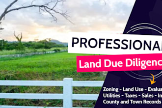 do due diligence for your land