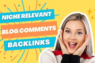 do manual dofollow niche relevant backlinks blog comments