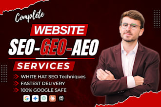 do aeo, GEO, local and off page SEO backlinks building for google and ai search