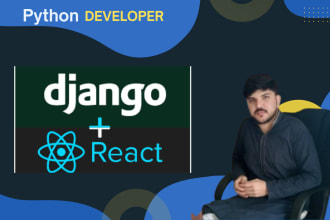 be python, django, react websites developer
