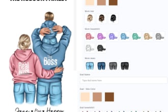 personalize product on shopify zakeke, teeinblue, kickflip and customily