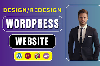 create a business website with elementor expert