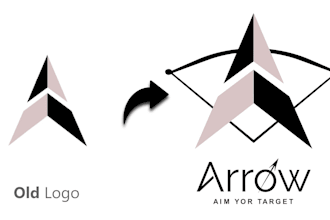 redesign your logo into vector
